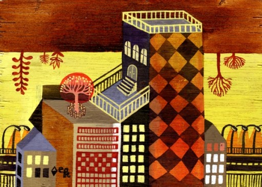 Elsa Klever Illustration Buildings