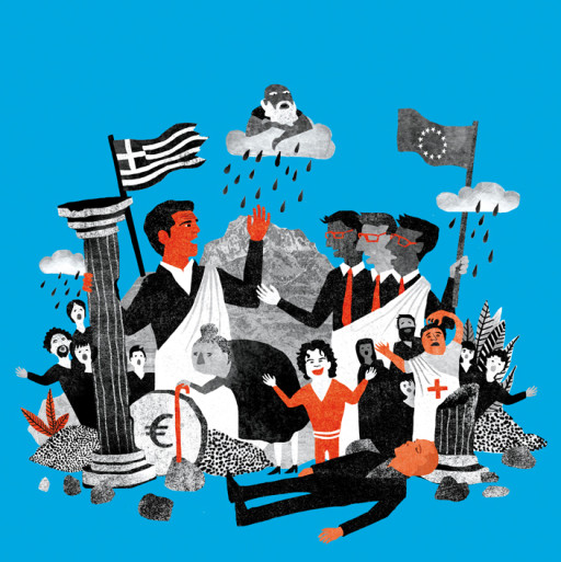 Elsa Klever Illustration Süddeutsche Zeitung