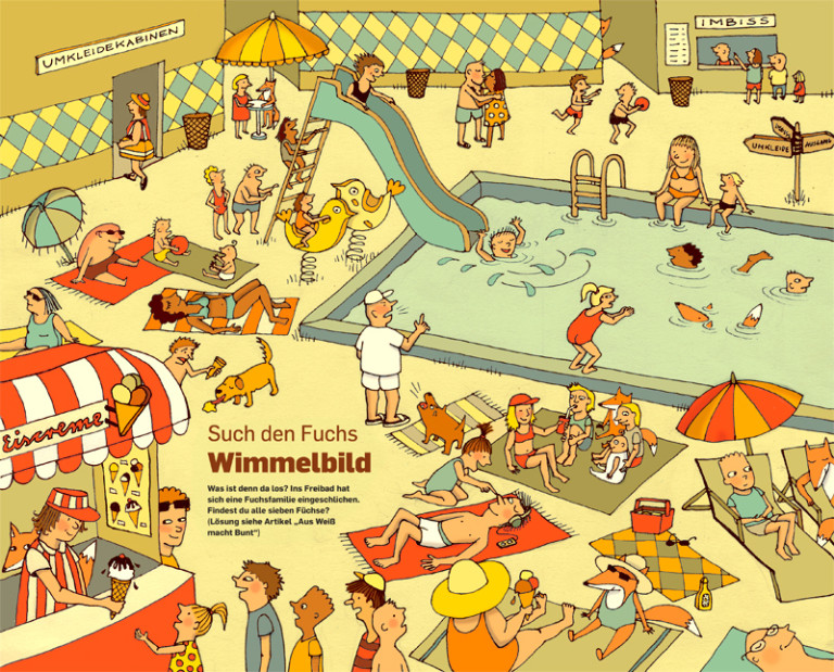 Elsa Klever Illustration KINDER Magazine