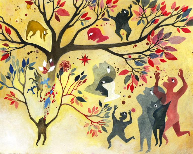 Elsa Klever Illustration Gras Osten Egal