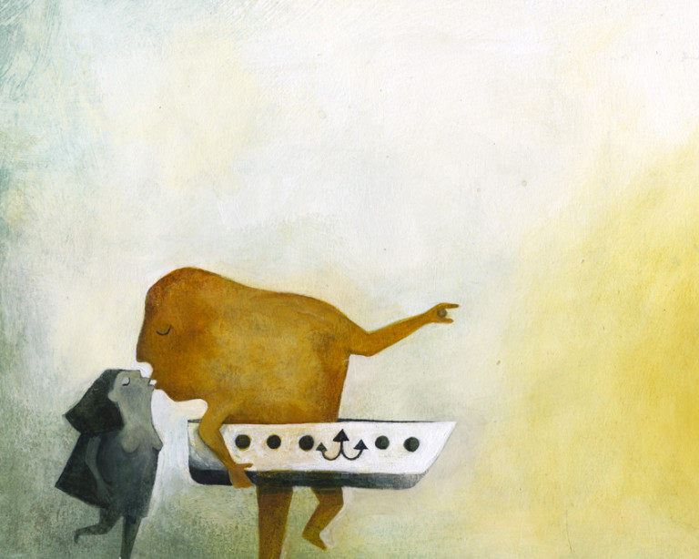 Elsa Klever Illustration Gras Osten Egal