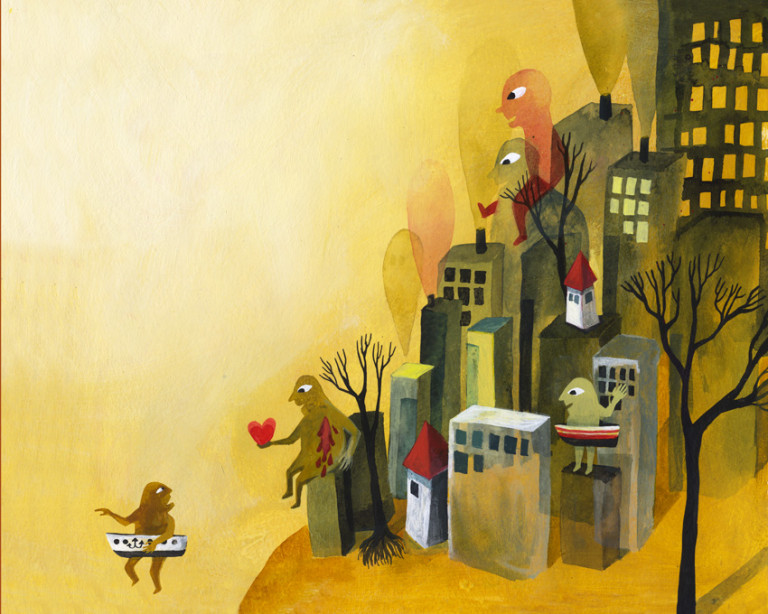 Elsa Klever Illustration Gras Osten Egal