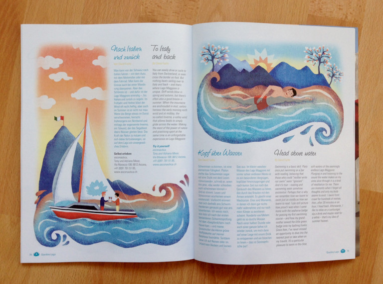 Elsa Klever Illustration Giardino Magazine