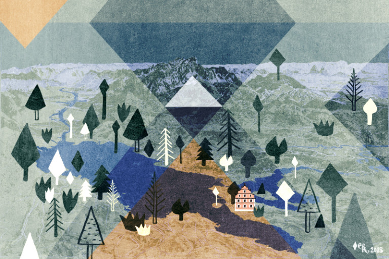 Elsa Klever Illustration Lake Constance