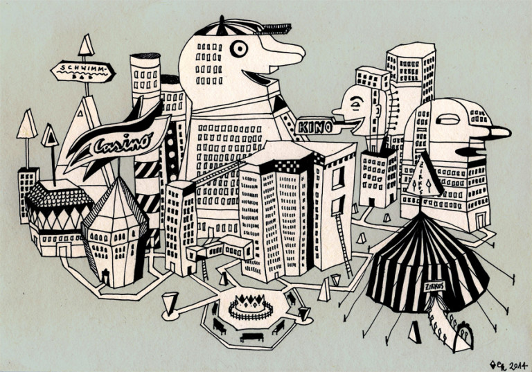 Elsa Klever Illustration Cities