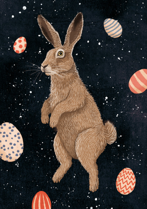 Elsa Klever Illustration Happy Easter