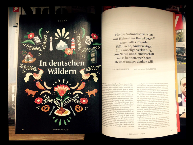 Elsa Klever Illustration Spiegel Wissen
