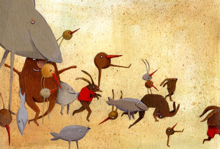Elsa Klever Illustration Tierparade