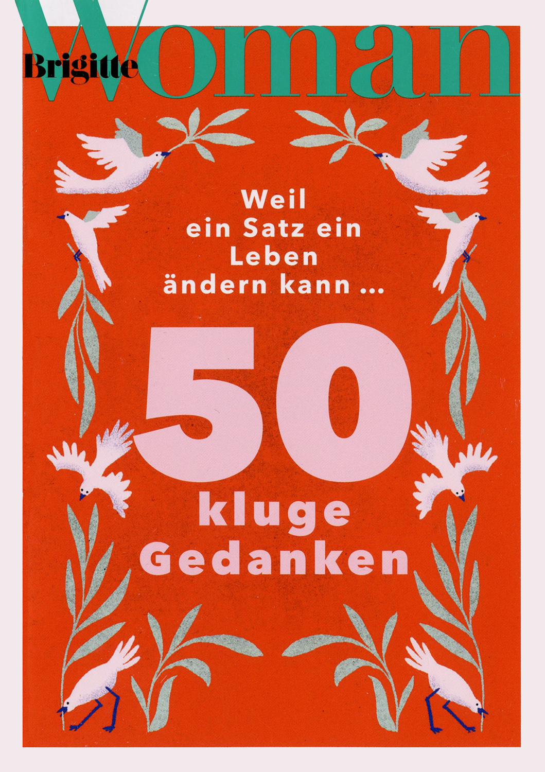 Elsa Klever Illustration Brigitte woman