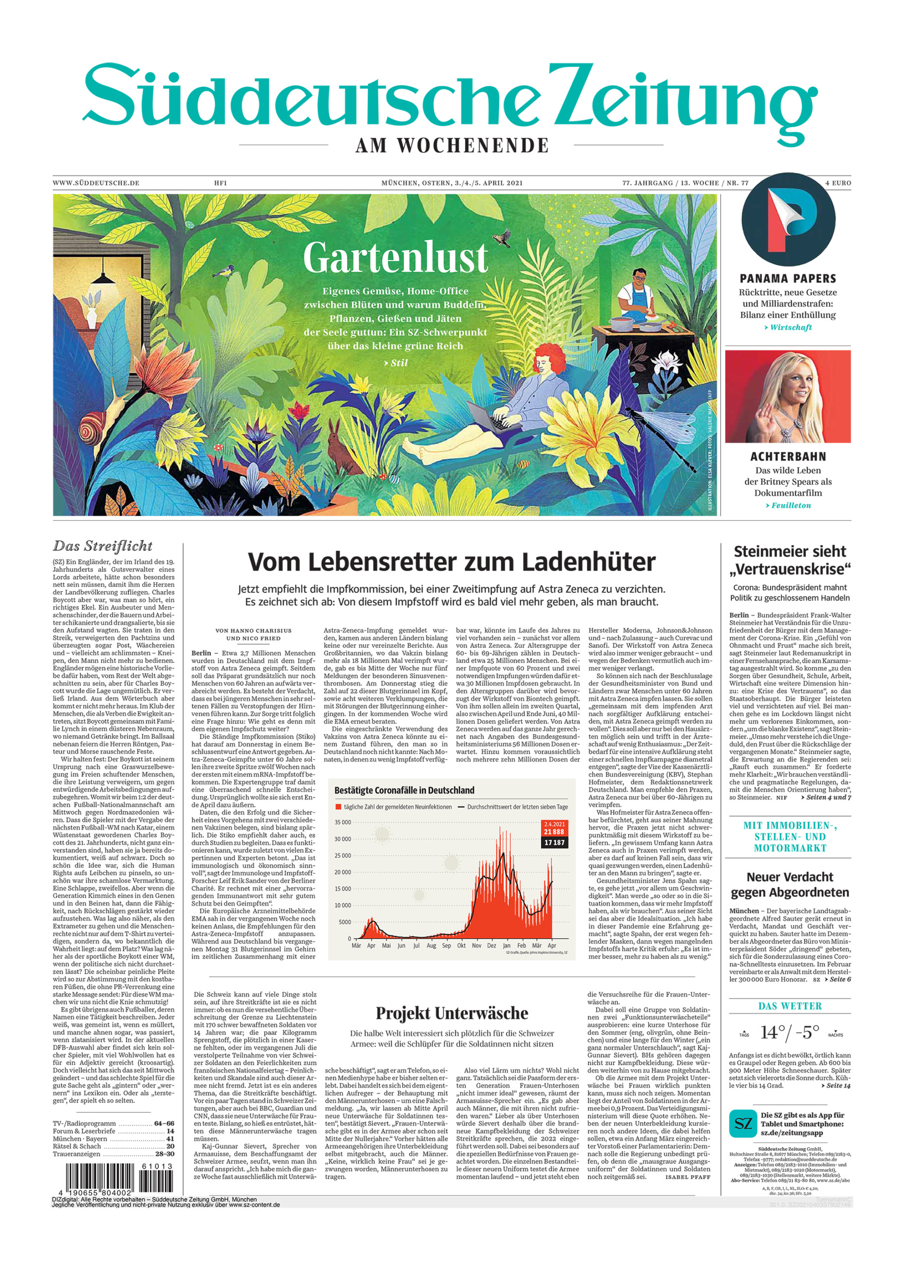 Elsa Klever Illustration Süddeutsche Zeitung