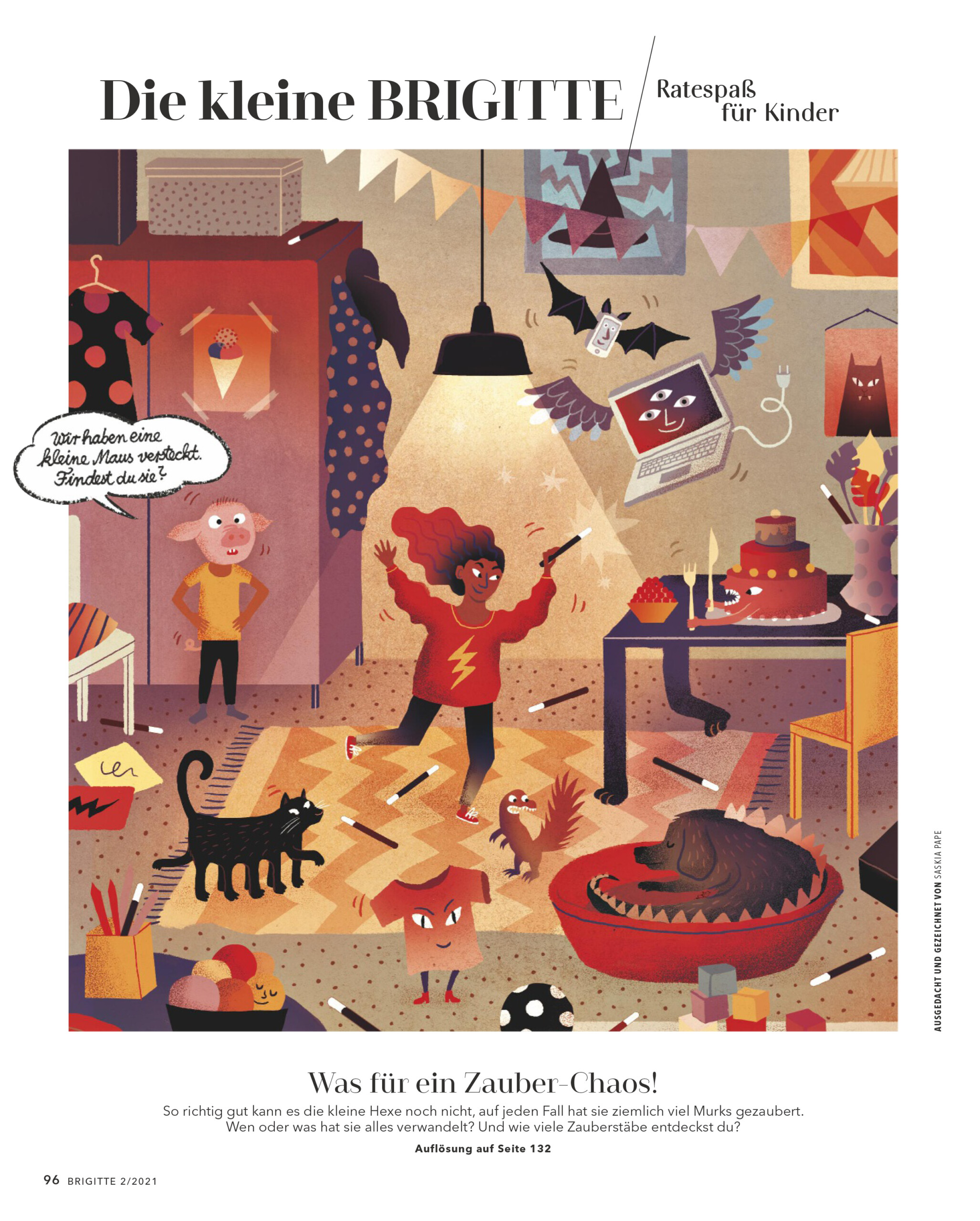 Elsa Klever Illustration Brigitte
