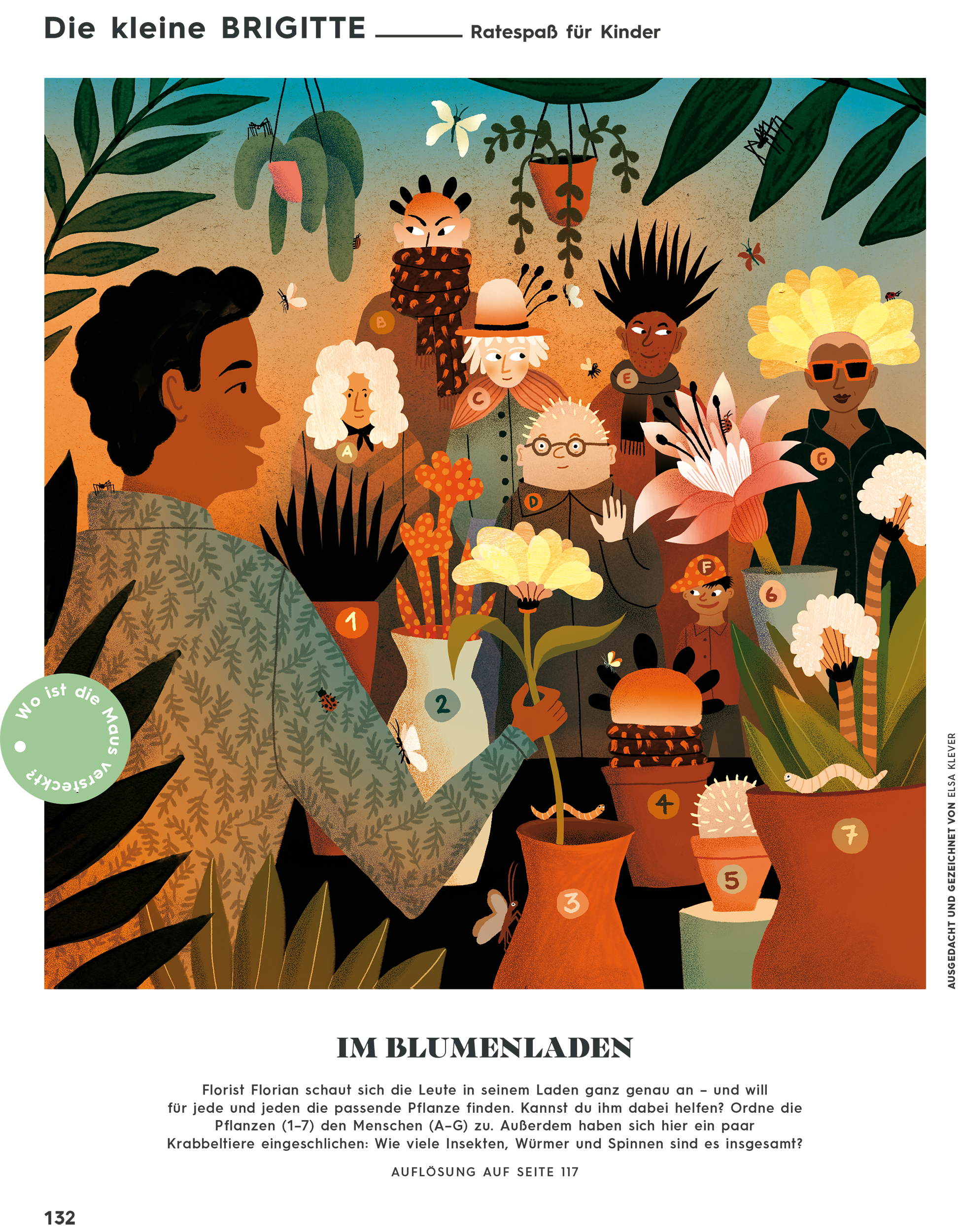 Elsa Klever Illustration Brigitte