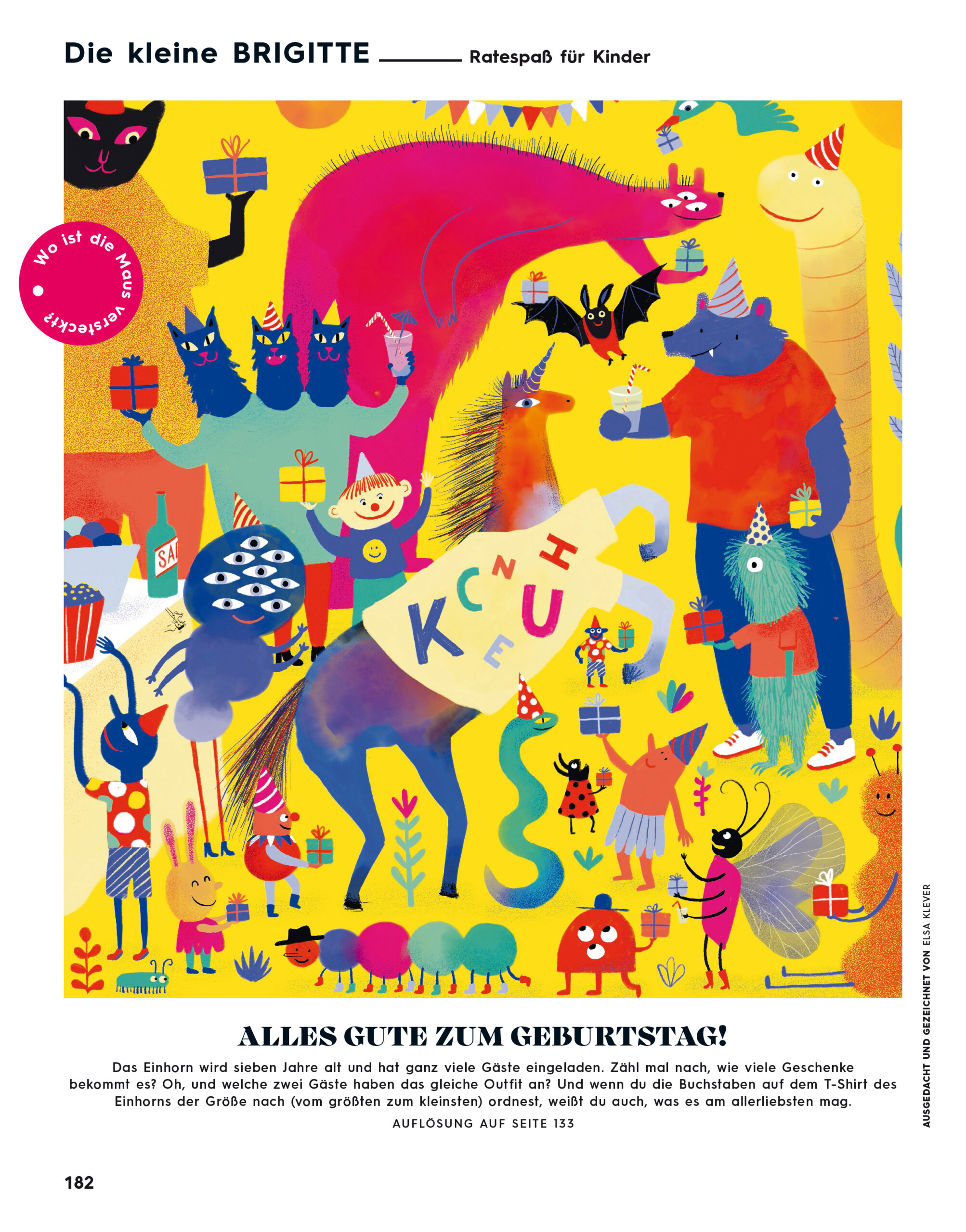 Elsa Klever Illustration Brigitte
