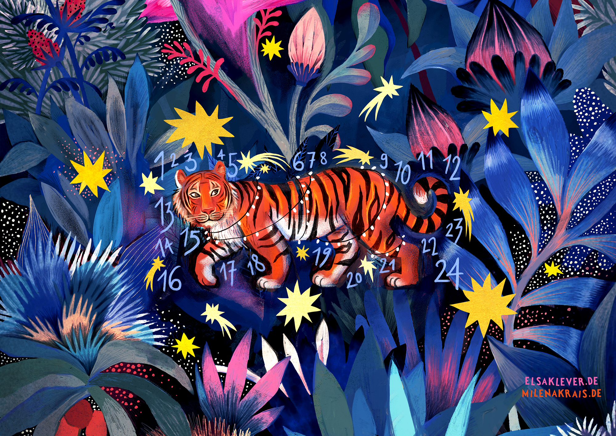 Elsa Klever Illustration Adventskalender