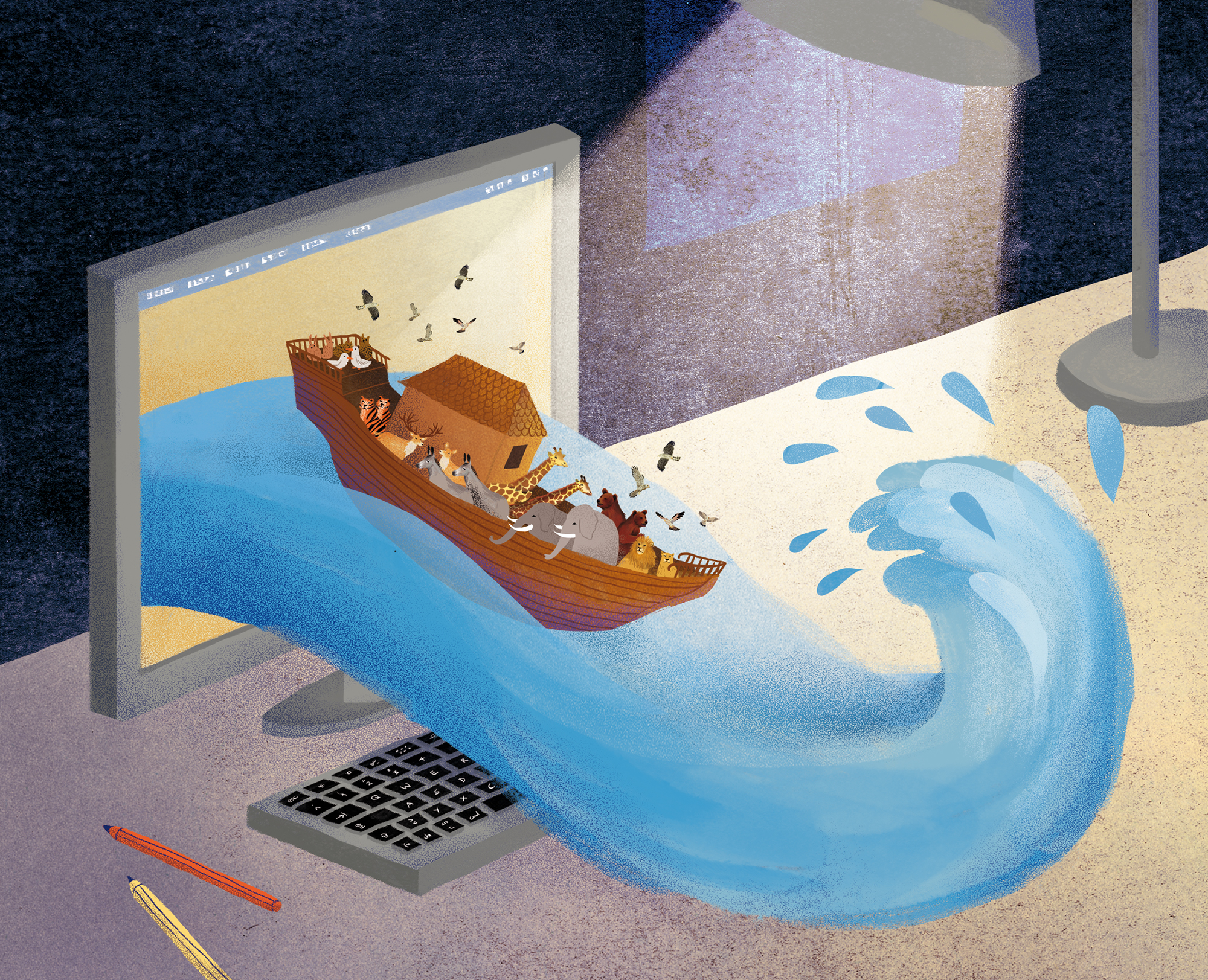 Elsa Klever Illustration Andere Zeiten e.V.