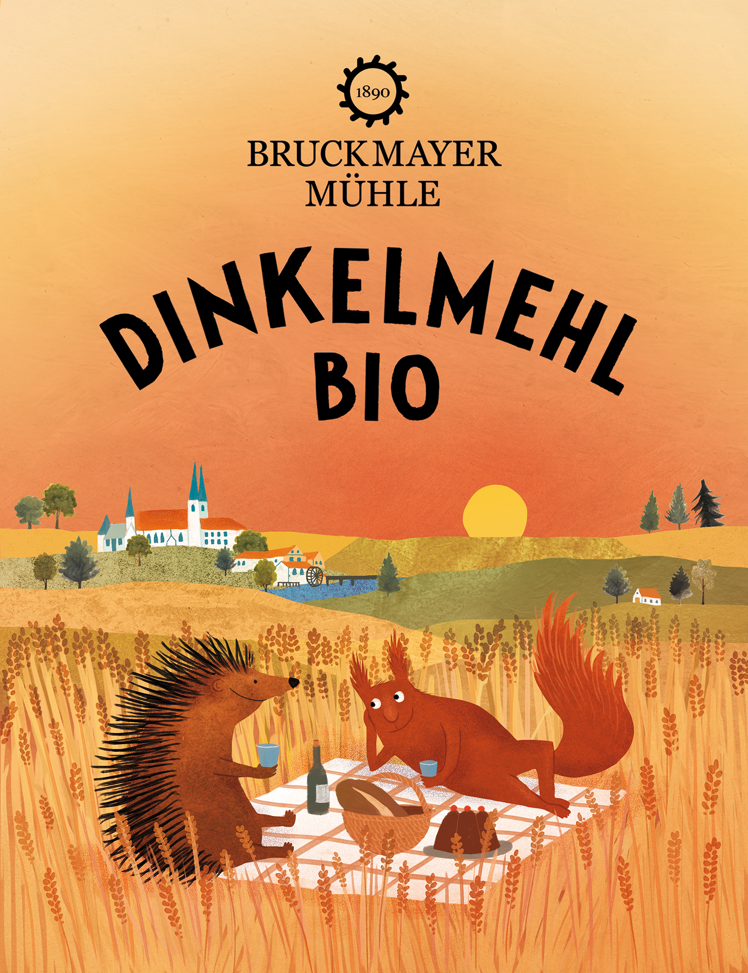 Elsa Klever Illustration Bruckmayer Mühle