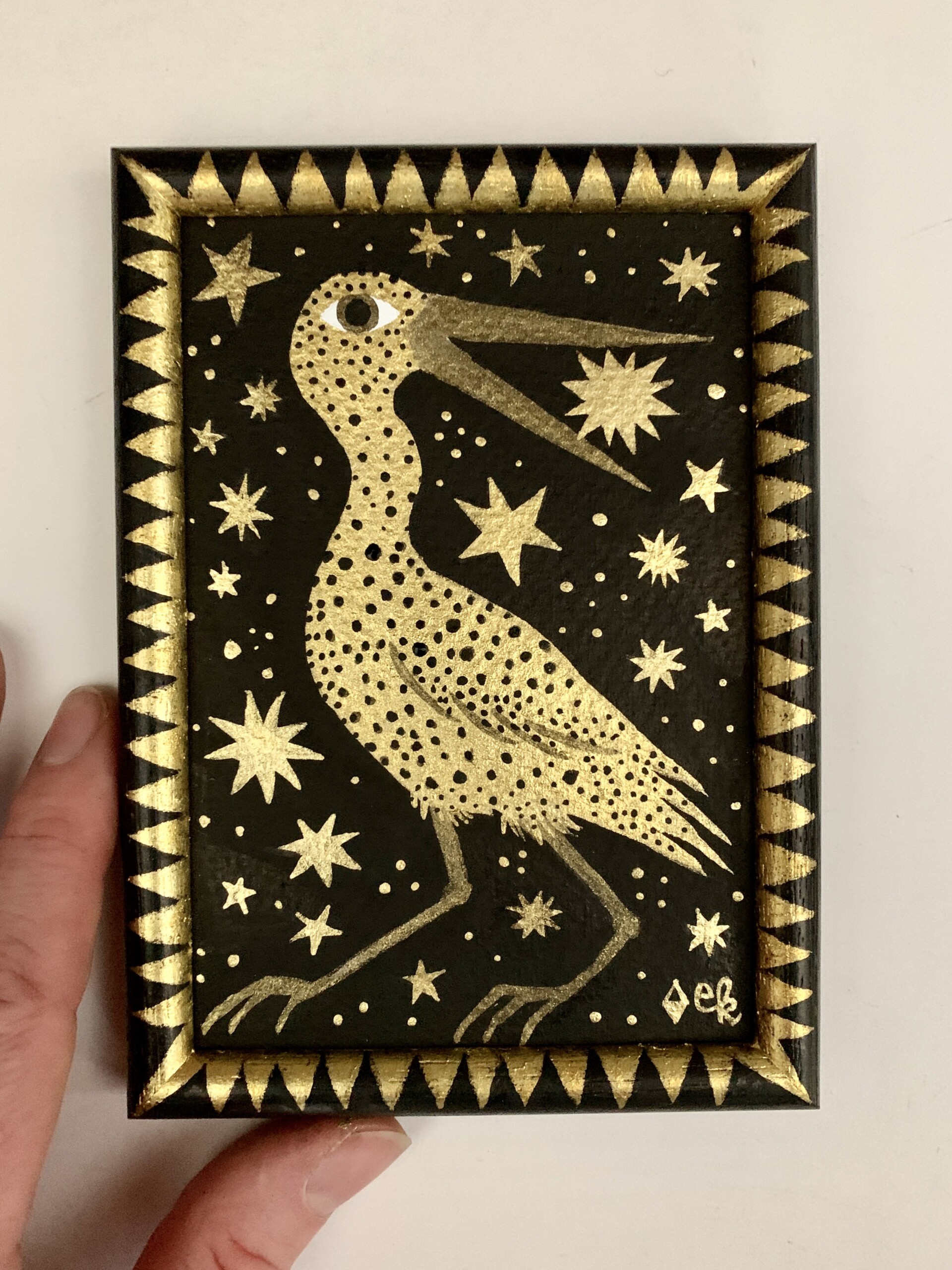 Elsa Klever Illustration Schwarzgold