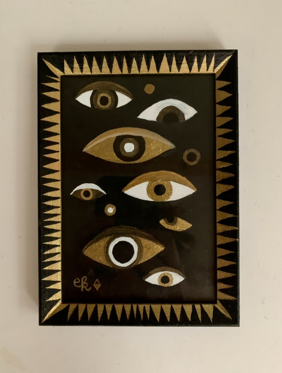 Elsa Klever Illustration Schwarzgold