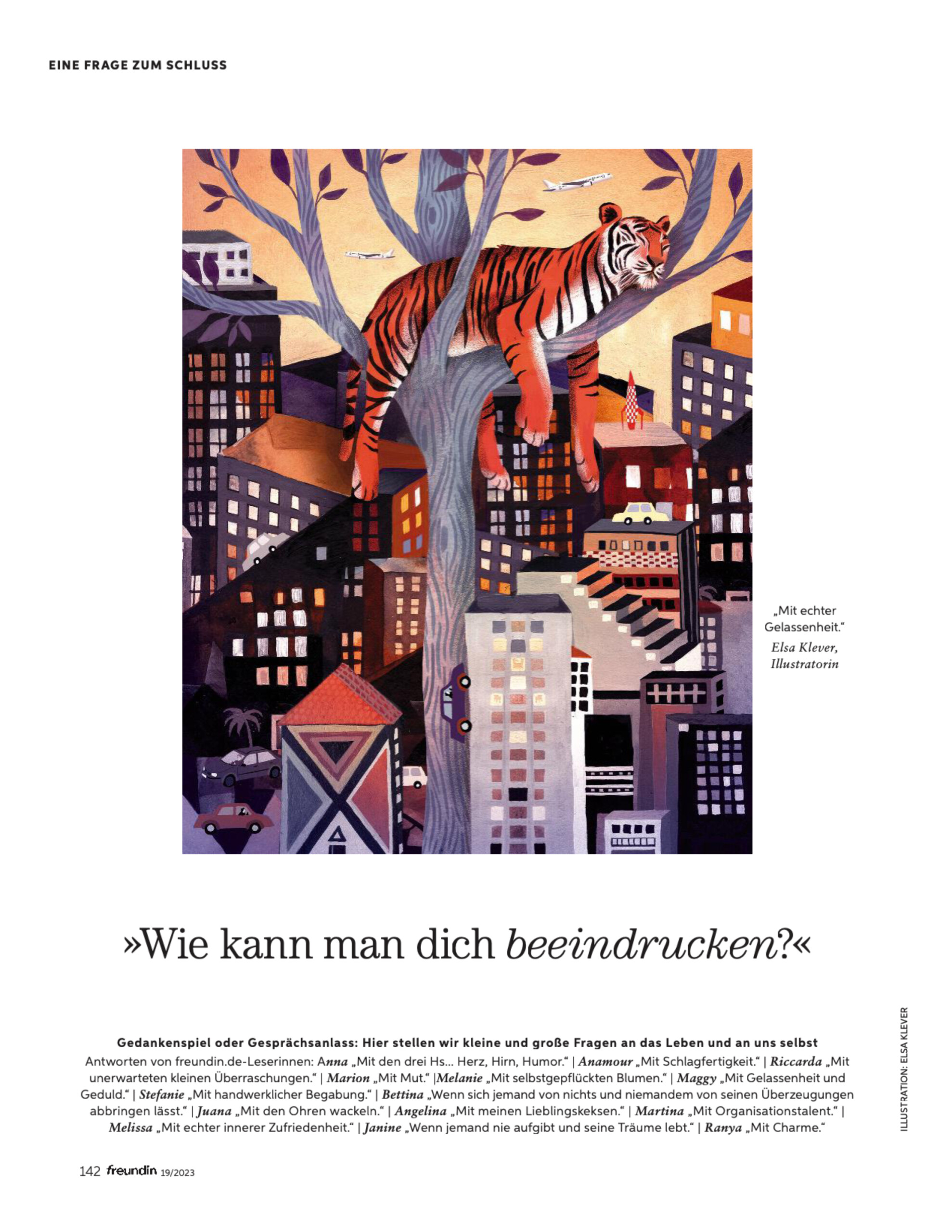 Elsa Klever Illustration freundin